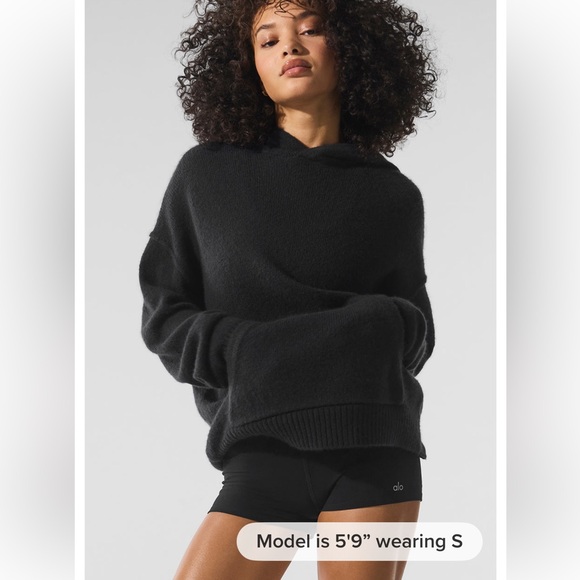 New Class Cashmere Hoodie - Black $348 - Picture 1 of 1